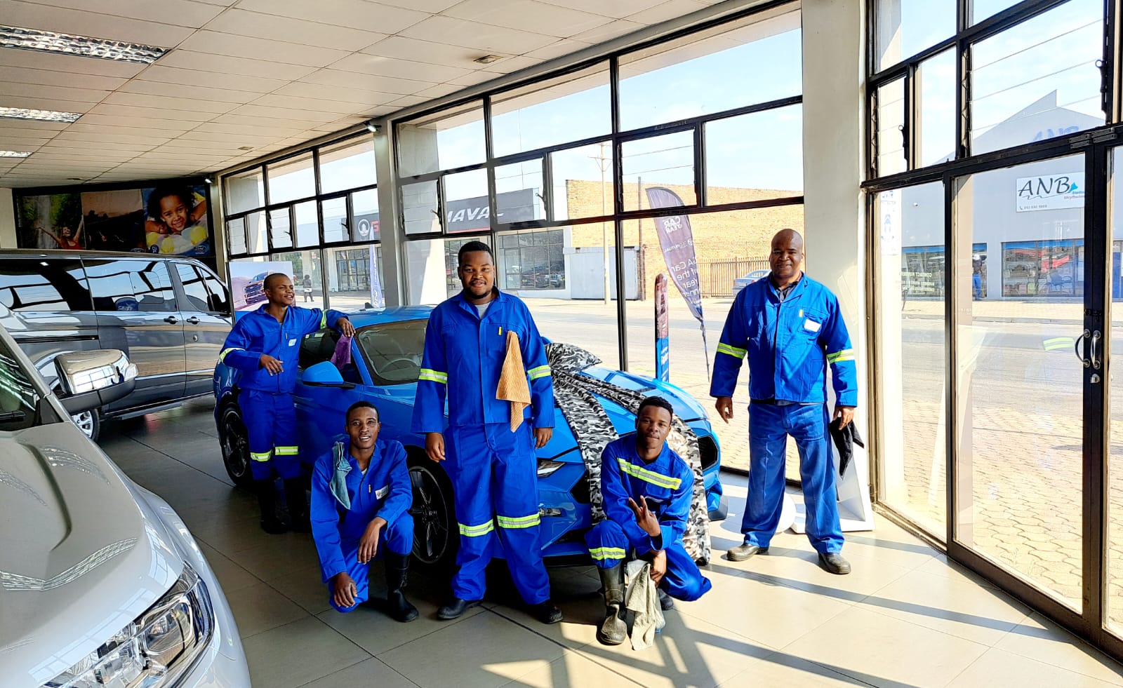 DSS & CN Projects team at Ford dealership